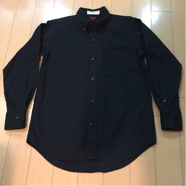 EVISU エヴィス 長袖ボタンダウンシャツ 38 黒