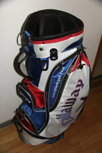 Callaway ゴルフキャディバッグ トリコロール 極上美品 Callaway キャロウェイ キャディバッグ トリコロール - メルカリ