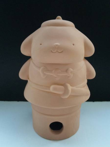 サンリオ ポムポムプリン はにわ風バンク 貯金箱 2001(ポムポムプリン