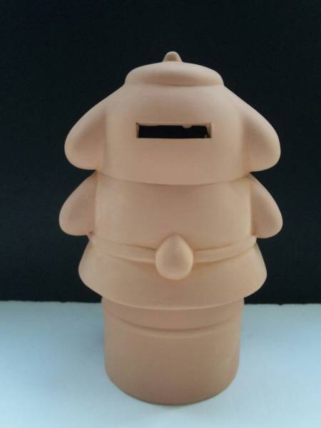サンリオ ポムポムプリン はにわ風バンク 貯金箱 2001(ポムポムプリン