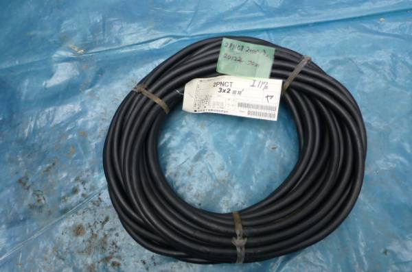 ☆2PNCT 38sq-3c 10m 送料込 溶接電源 キャプタイヤ可動 売切(電線 