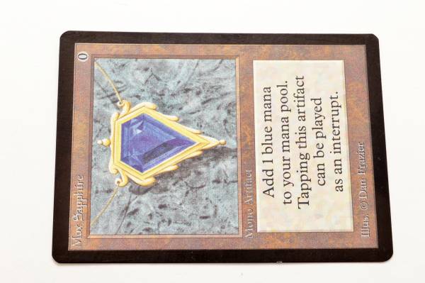 MTG Mox sapphire UN アンリミ インクド 英語版 希少 レア 貴重
