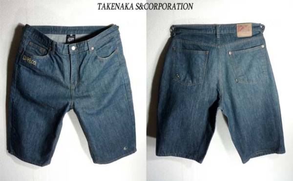 SLIP&CO/S&CO/デニムショートパンツXL/ショーツ/RIZE JESSE/山嵐