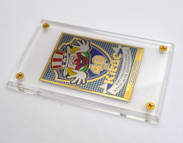 北電子 ジャグラー 非売品・純金北電子 純金カード - KiTAC 40周年記念