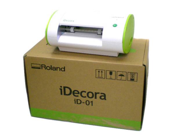 PC周辺機器 美品 ローランド iDecora iD-01 カッティングマシーン