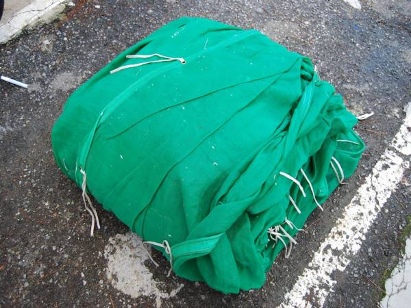 塗装ネット　ネット　足場　養生　グリーン　鳶　即日　愛知 3