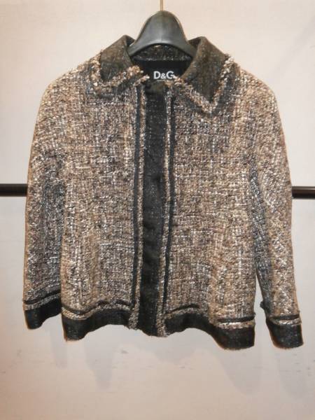 EU購入　D&G　ジャケット　サイズ40　ホログラム付　本物保証！