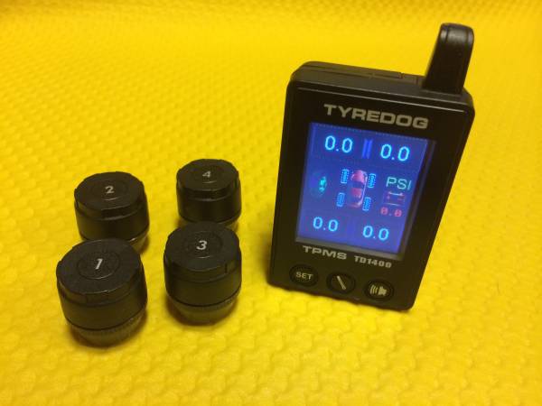 タイヤ空気圧 センサー 測定器 パンク防止 タイヤドッグ