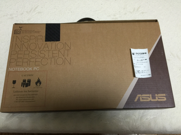 ノートパソコンASUS X552W未使用 保証あり はこBOON5キロ