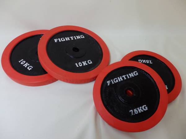 ■FIGHTING ROADファイティングロード ラバー付プレート35ｋｇ■
