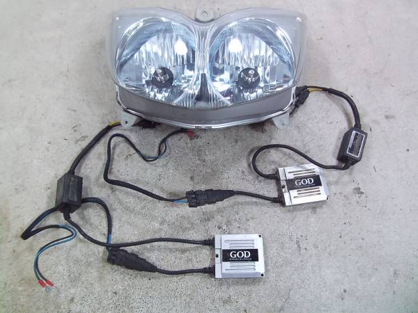 iк五273 スカイウェイブ250SS Fi CJ43A ライト ヘッドライト