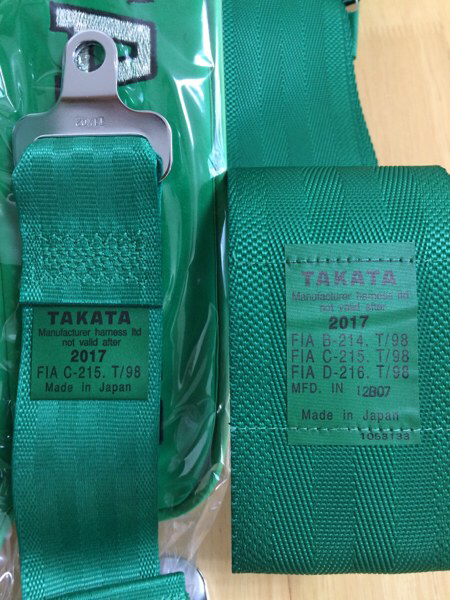 TAKATA5点式シートベルト - findotherland.com