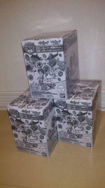 ★妖怪ウォッチ★ 妖怪メダル零 真打 ３BOX 未開封_1