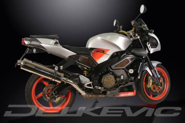 DELKEVIC サイレンサーAPRILIA TUONO FACTORY 1000マフラー04-05