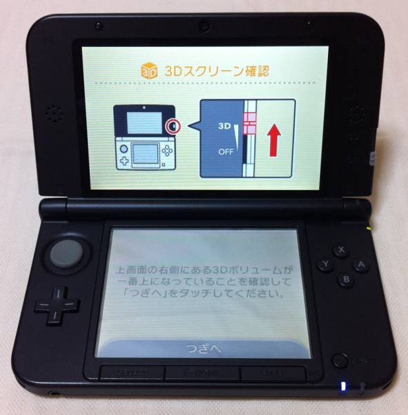 Nintendo 3DS LL ◆ メタリックブラック ◆ SDメモリーカード付