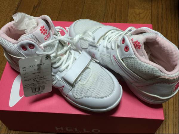 新品 CLAP☆フィットネスシューズ24cm