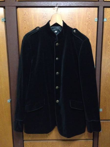 Strokes Libertines愛用 ナポレオンジャケット L H&M ザズー 黒(L
