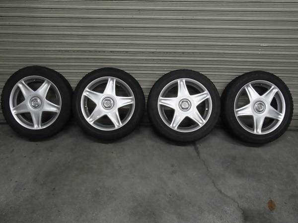 BS MZ-03　205/50-16 + BS製アルミホイール 7J-16　4本セット