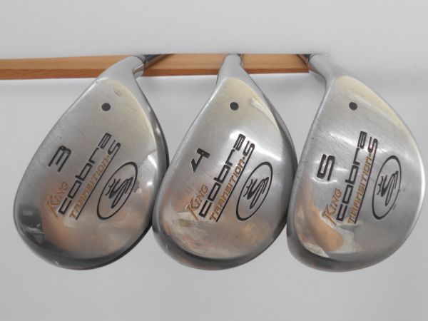 《中古》 3本 コブラ TRANSITION S U3 U4 U5 ALDILA PROTO HL65