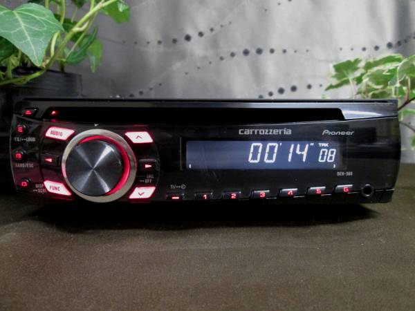AUX★Carrozzeria 整備済 CDデッキ DEH-360★売切り♪