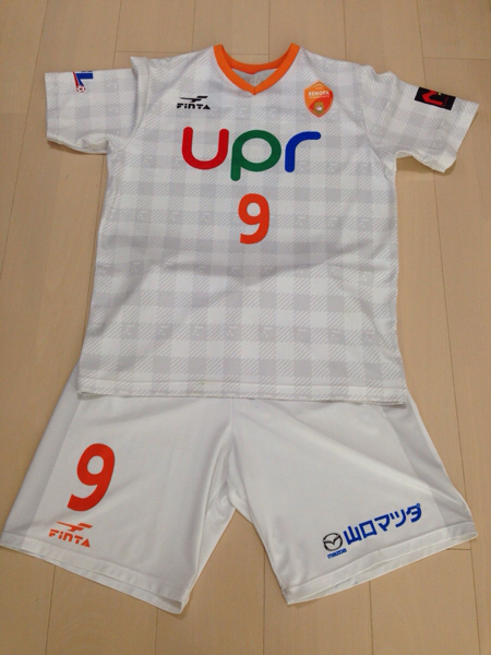 レノファ山口FC 2014シーズンアウェイユニフォーム(Jリーグ)｜売買