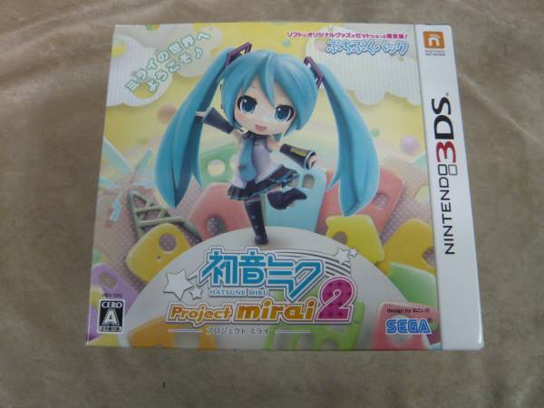 *送60サ[22]3DS 初音ミク プロジェクトミライ 特典未開封品