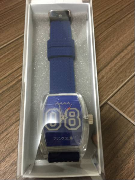 新品・未使用 ムータ muta×フランク三浦 8デザイン時計 ブルー