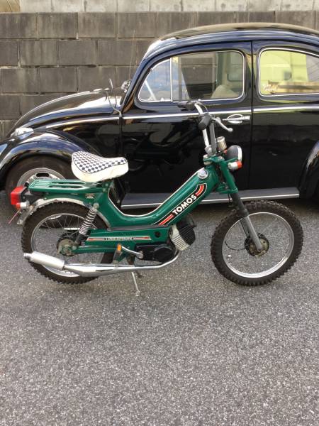 トモス TOMOS クラシック ボアアップ済 ジャンク扱いで Yahoo!オークション - 可愛い レア車 トモス TOMOS クラシック モペッ