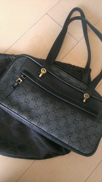 グッチ ショルダーバック 本物、ユーズド