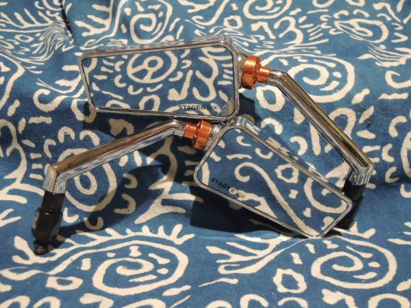 ☆希少☆ＳＴＡＧＥ６ 正規品 プリムスクエアミラー 左右セット