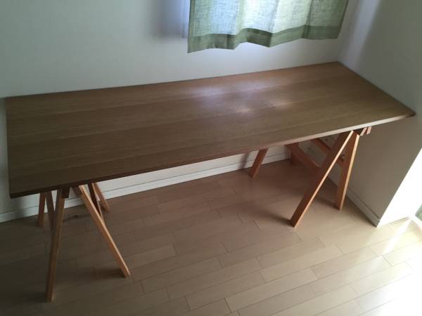 木製デスク 天板 ウッドスタンド ワイド 幅180cm