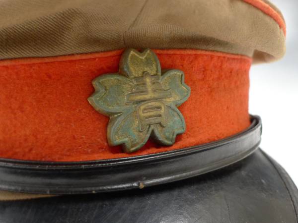 ☆陸軍軍帽☆桜に青前章☆旧日本軍☆軍服☆軍装品☆軍事史料☆22(帽子