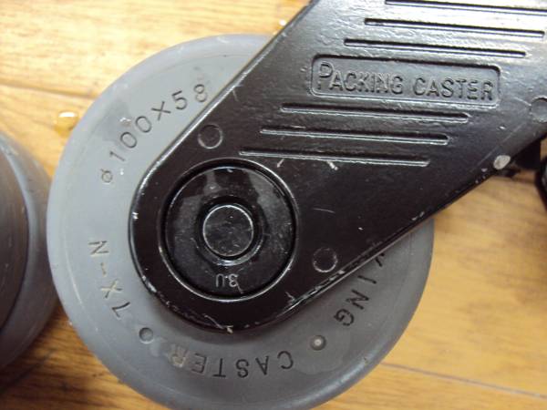 PACKING CASTER 7X-N 100×58 4個 キャスター 車輪(その他)|売買されたオークション情報、yahooの商品情報を ...