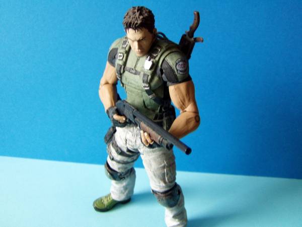 NECA クリス バイオハザード 5BSAA装備 武器など揃っています(ゲーム