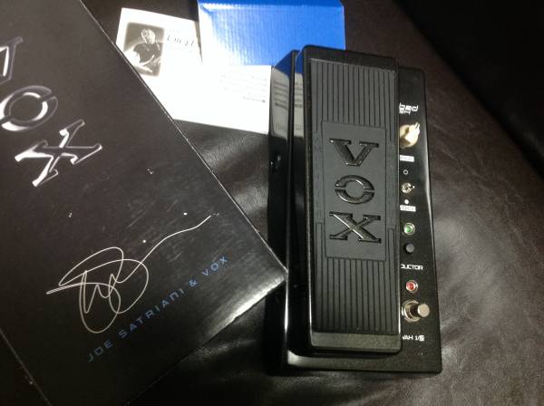 中古送料込VOX Big Bad Wah Joe Satriani