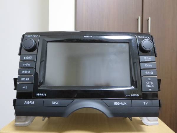 130系 マークX 純正 HDDナビ マルチ 86100-22253 56103 GRX130(トヨタ