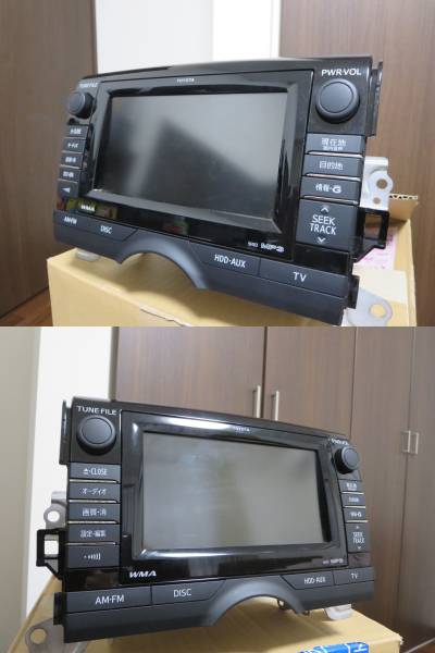 130系 マークX 純正 HDDナビ マルチ 86100-22253 56103 GRX130(トヨタ