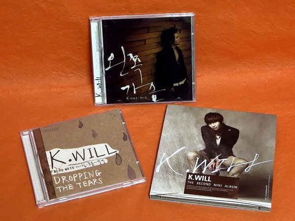 ♪K.WILL CD 1集 左側の胸(左胸) 涙がぽろぽろ 胸がドキドキ(アジアン 