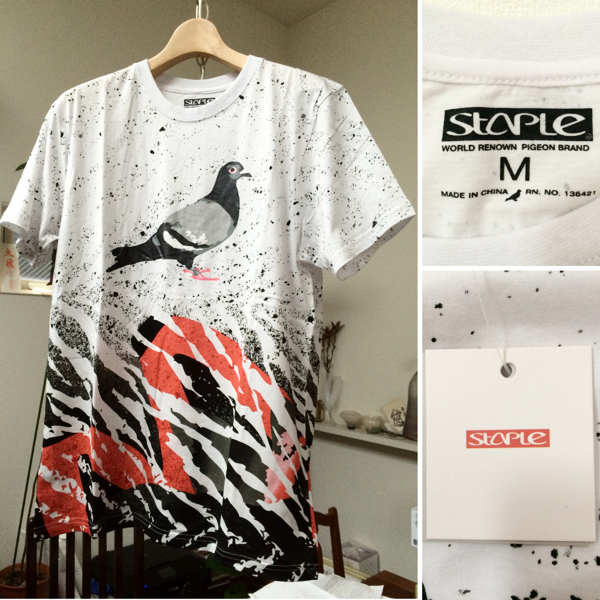 STAPLE DESIGN ステイプルデザイン Tシャツ M 鳩(イラスト、キャラクター)|売買されたオークション情報、yahooの商品情報を ...