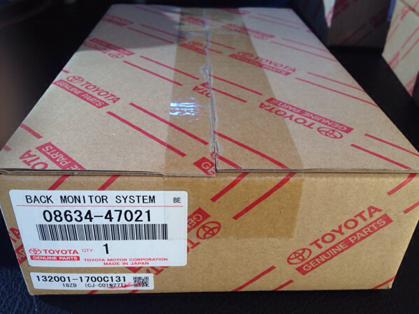 トヨタ純正 バックカメラ zvw30 プリウス 2