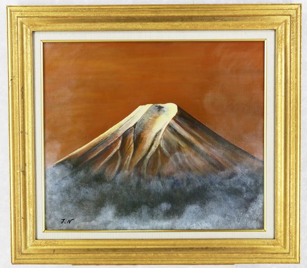 nb リアリズム写実絵画 那須惇丁 油彩10号「富士」 ｜ 福井欧夏 公式