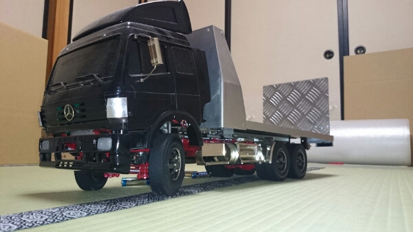 タミヤ 1 14 トレーラー 積載車 改造多数 田宮模型 売買されたオークション情報 Yahooの商品情報をアーカイブ公開 オークファン Aucfan Com