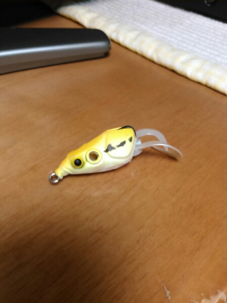 バス　ナマズ用　シンキングフロッグ_1