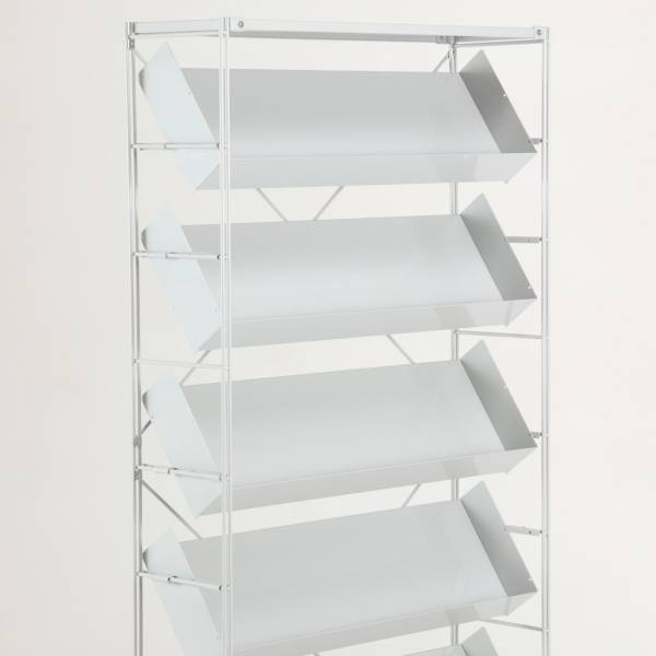 無印良品 スチールユニットシェルフ 追加棚斜めタイプ 幅84cm(無印良品
