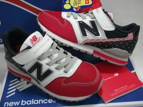 税込 ニューバランスKV996SRY赤20，5cm1足5070即決am21jb2