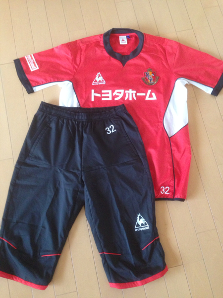 激レア★選手支給品★名古屋グランパス 田中隼磨着 練習着セット