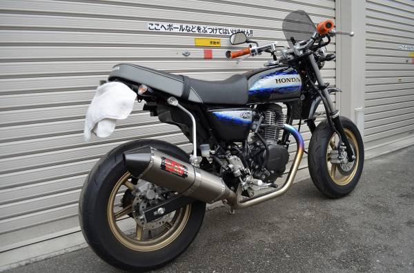 ヨシムラ付き！エイプ100 タイプD 機械曲チタンサイクロン | ヨシムラジャパン