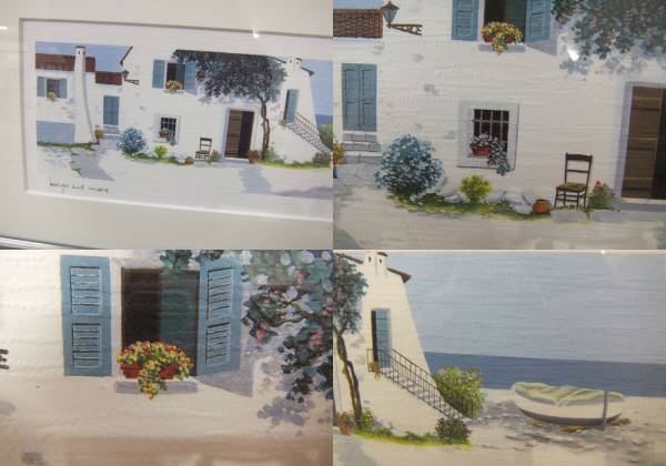 ☆絵画 イタリア C. Lipari リパリ 在銘作家 作者不明☆(自然、風景画