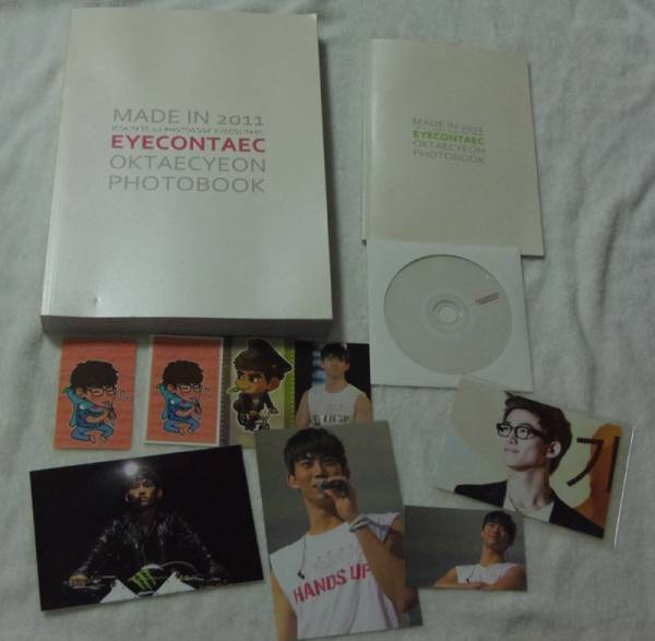 韓国2PM☆テギョンTAEC YEON eyecontaec フォトブック+DVD