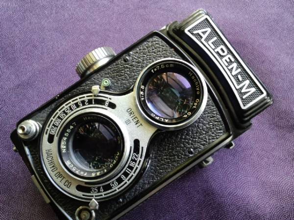 ★稀少★Ｎikon系２眼レフ★ＡlpenーＭ★